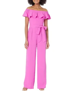 Lilly Pulitzer Jood Off-the-Shoulder Jumpsuit | Jumpsuits & Rompers