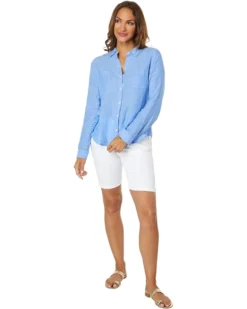 Lilly Pulitzer Sea View Button-Down | Shirts & Tops -Pulitzerly Store 61R8D7Ny0LL. AC SR736920