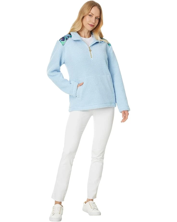 Lilly Pulitzer Wallen Sherpa 1/2 Zip | Sweaters 4 Lilly Pulitzer Wallen Sherpa 1/2 Zip | Sweaters - Image 4