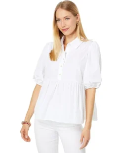 Lilly Pulitzer Crissa Short Sleeve Top | Shirts & Tops