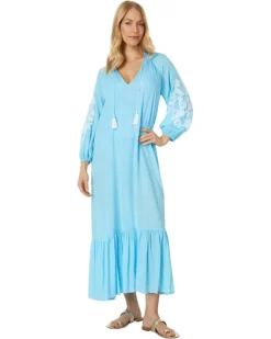 Lilly Pulitzer Cheree Long Sleeve Cover-Up | Swimwear