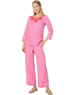 Lilly Pulitzer Elyn Beaded 3/4 Sleeve Linen Top | Shirts & Tops 7 Lilly Pulitzer Elyn Beaded 3/4 Sleeve Linen Top | Shirts & Tops -Pulitzerly Store 61uC65eHuRL. AC SR736920