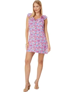 Lilly Pulitzer Linwood Ruffle Romper | Jumpsuits & Rompers -Pulitzerly Store 71 MyzT9RVL. AC SR736920