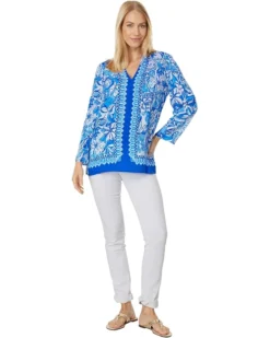 Lilly Pulitzer Luna Bay Tunic | Shirts & Tops -Pulitzerly Store 713jNqPHsuL. AC SR736920