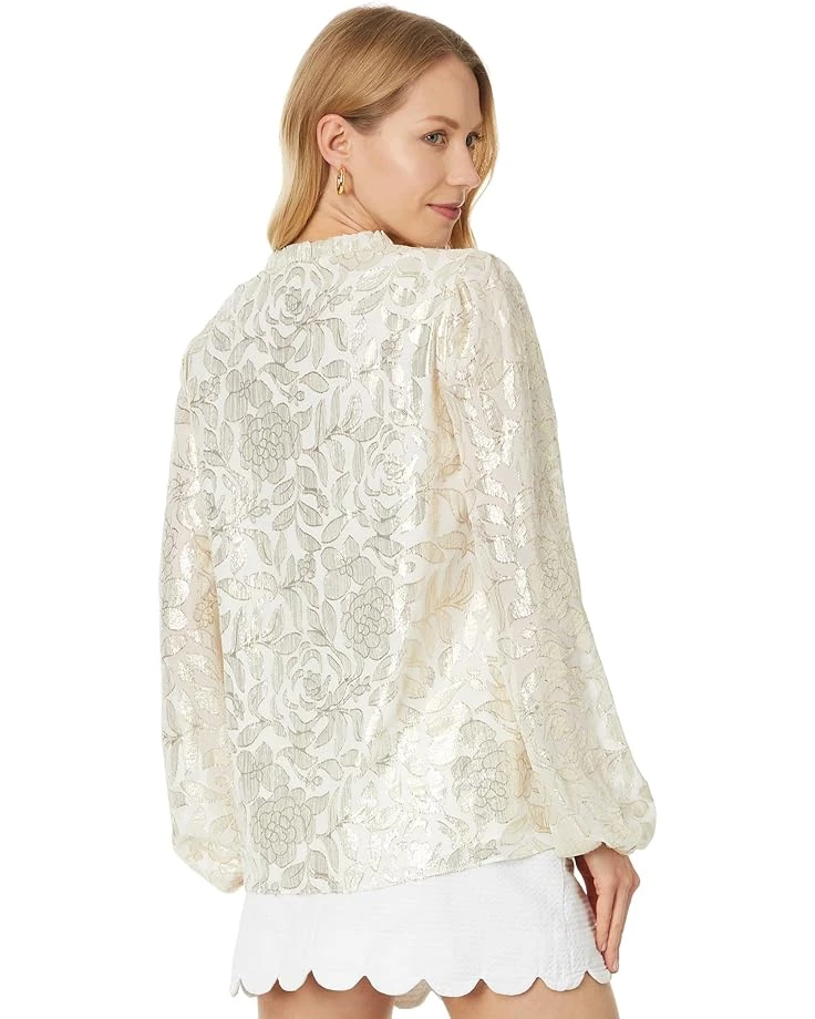 Lilly Pulitzer Giana Long Sleeve Silk Top | Shirts & Tops 2 Lilly Pulitzer Giana Long Sleeve Silk Top | Shirts & Tops - Image 2