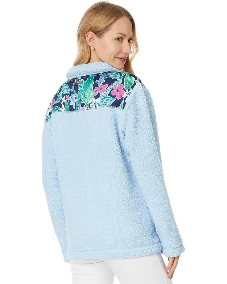 Lilly Pulitzer Wallen Sherpa 1/2 Zip | Sweaters 2 Lilly Pulitzer Wallen Sherpa 1/2 Zip | Sweaters - Image 2