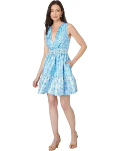 Lilly Pulitzer Fabiana V-Neck Jacquard Dress | Dresses -Pulitzerly Store 71D8ZACsWGL. AC SR736920