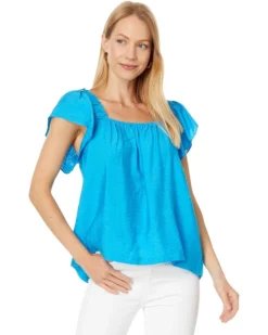 Lilly Pulitzer Caralisa Short Sleeve Top | Shirts & Tops