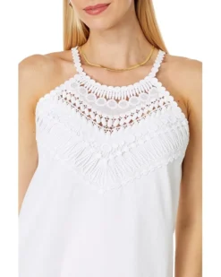 Lilly Pulitzer Britt Cotton Halter Top | Shirts & Tops -Pulitzerly Store 71NnKMnKNFL. AC SR736920