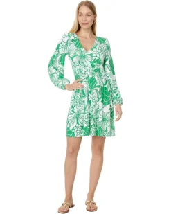 Lilly Pulitzer Calla Long Sleeve V-Neck Dress | Dresses 7 Lilly Pulitzer Calla Long Sleeve V-Neck Dress | Dresses -Pulitzerly Store 71OCablD0 L. AC SR736920