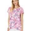 Lilly Pulitzer Etta Scoop-neck | Shirts & Tops