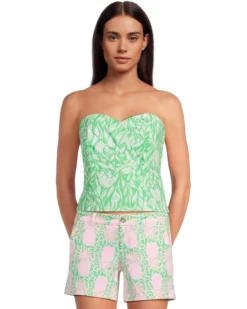 Lilly Pulitzer Kylo Strapless Stretch Bustier Top | Shirts & Tops -Pulitzerly Store 71StiOVpdJL. AC SR736920