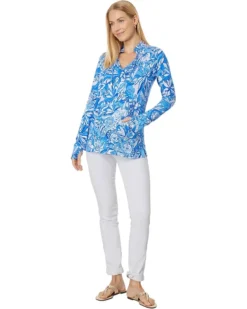 Lilly Pulitzer Cassi UPF 50+ Popover | Swimwear -Pulitzerly Store 71UTWr6zisL. AC SR736920