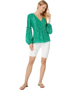 Lilly Pulitzer Cleme Long Sleeve Top | Shirts & Tops -Pulitzerly Store 71VHNGr 9jL. AC SR736920