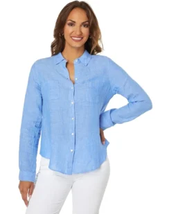 Lilly Pulitzer Sea View Button-Down | Shirts & Tops