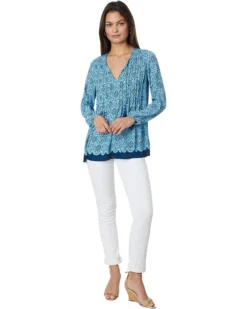 Lilly Pulitzer Marilina Long Sleeve Tuni | Shirts & Tops -Pulitzerly Store 71c8f9KNMjL. AC SR736920