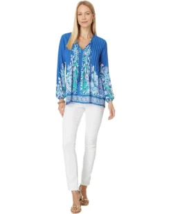 Lilly Pulitzer Marilina Long Sleeve Tuni | Shirts & Tops -Pulitzerly Store 71kjWrIF59L. AC SR736920