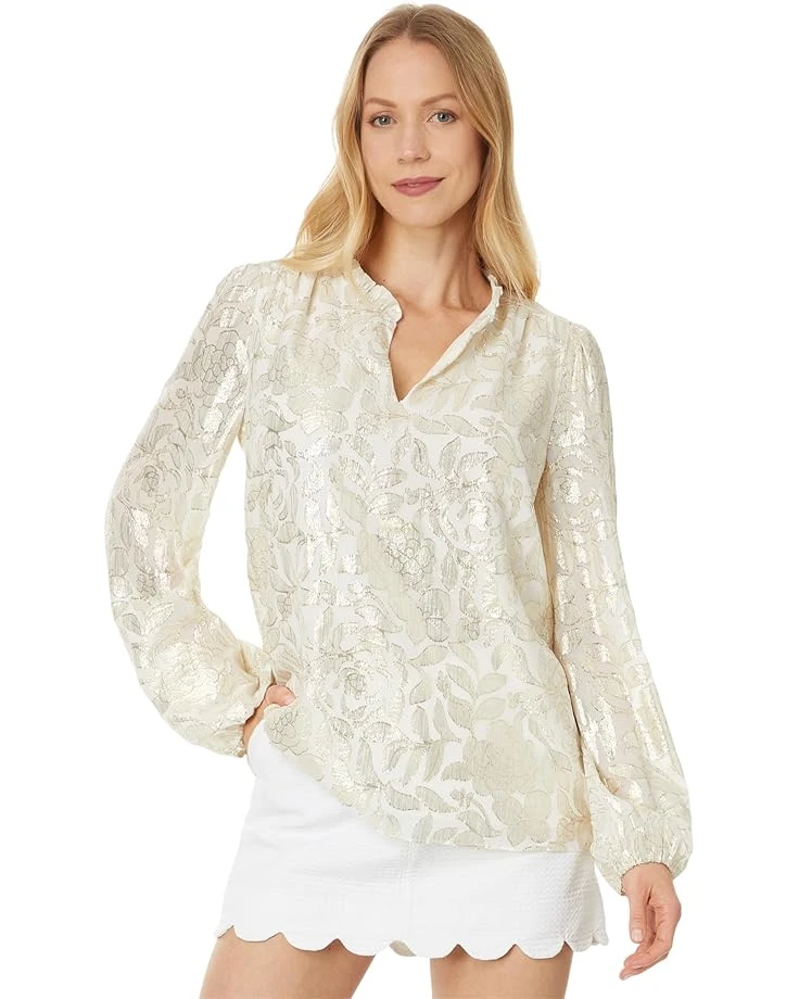 Lilly Pulitzer Giana Long Sleeve Silk Top | Shirts & Tops 1 Lilly Pulitzer Giana Long Sleeve Silk Top | Shirts & Tops