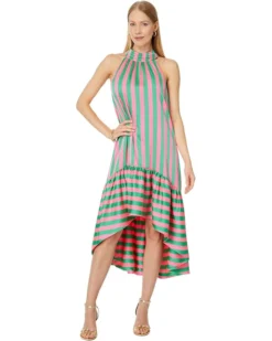 Lilly Pulitzer Steph High - Low Halter Maxi | Dresses