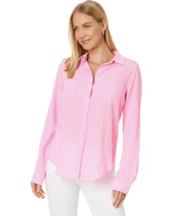 Lilly Pulitzer Sea View Button-Down | Shirts & Tops