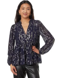 Lilly Pulitzer Sarita Long Sleeve Silk T | Shirts & Tops