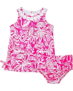 Lilly Pulitzer Kids Lilly Knit Shift (Infant) | Dresses -Pulitzerly Store 810O7TqnINL. AC SR736920