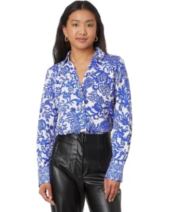 Lilly Pulitzer Marlena Upf 50+ Button Do | Shirts & Tops