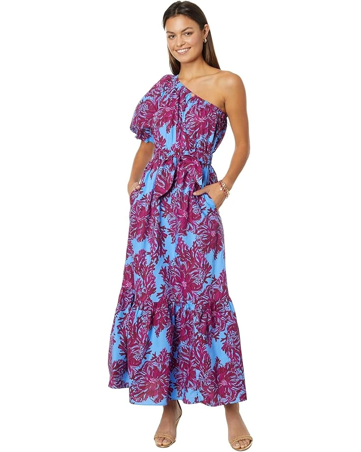 Lilly Pulitzer Zelalynn One Shoulder Cotton | Dresses 1 Lilly Pulitzer Zelalynn One Shoulder Cotton | Dresses