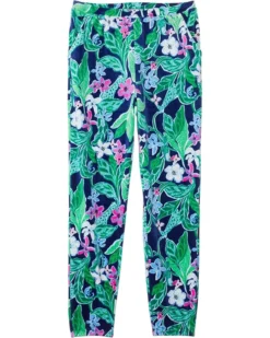 Lilly Pulitzer Kids Mini Mallie Velour Pants (Toddler/Little Kids/Big Kids) -Pulitzerly Store 81DMeR4nezL. AC SR736920