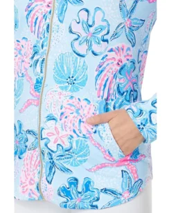 Lilly Pulitzer Leona Upf 50+ Zip-Up | Coats & Outerwear -Pulitzerly Store 81ESDmaqlVL. AC SR736920