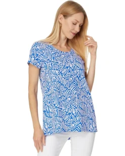 Lilly Pulitzer Etta Scoop-neck | Shirts & Tops -Pulitzerly Store 81Hoe4Lwi5L. AC SR736920
