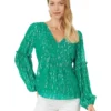 Lilly Pulitzer Cleme Long Sleeve Top | Shirts & Tops