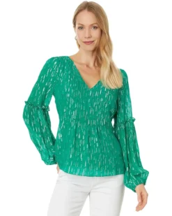Lilly Pulitzer Cleme Long Sleeve Top | Shirts & Tops