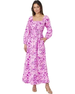 Lilly Pulitzer Lakira 3/4 Sleeve Cotton | Dresses