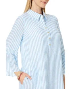 Lilly Pulitzer Jazmyn 3/4 Sleeve Linen Tunic Dress | Dresses -Pulitzerly Store 81MrD4548yL. AC SR736920