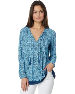 Lilly Pulitzer Marilina Long Sleeve Tuni | Shirts & Tops