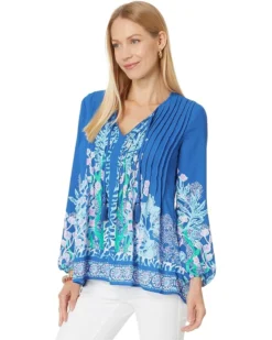 Lilly Pulitzer Marilina Long Sleeve Tuni | Shirts & Tops