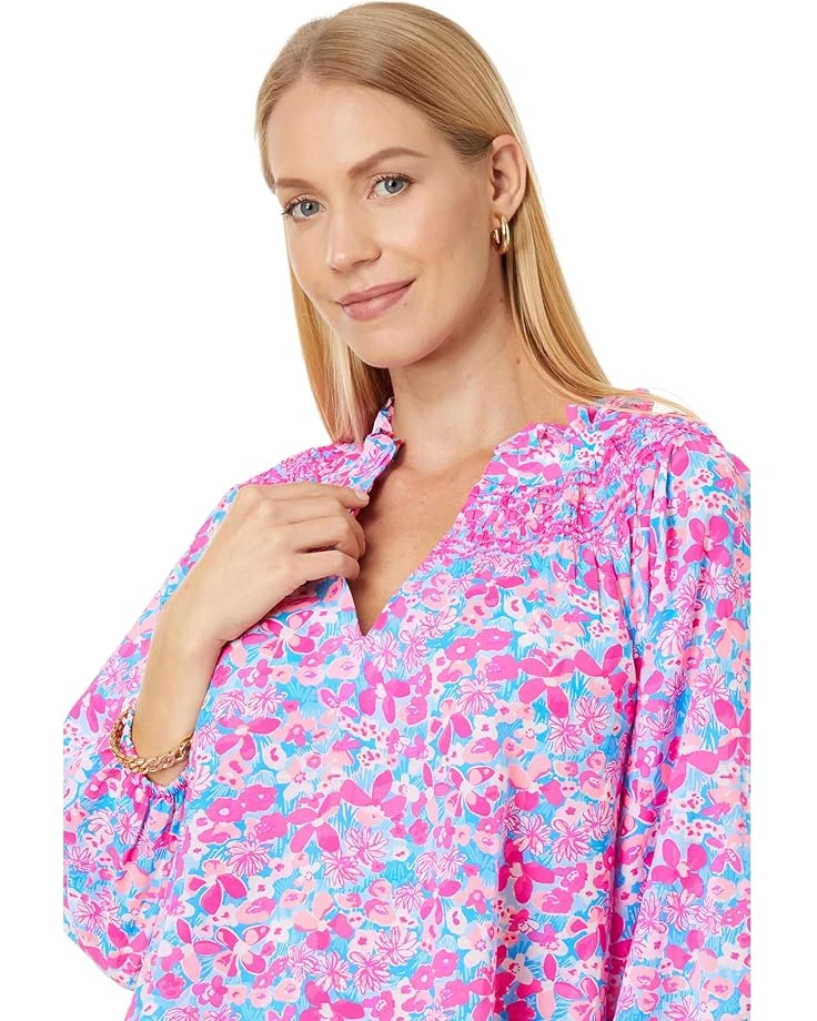 Lilly Pulitzer Lourdes 3/4 Sleeve Cotton | Shirts & Tops 3 Lilly Pulitzer Lourdes 3/4 Sleeve Cotton | Shirts & Tops - Image 3