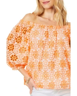 Lilly Pulitzer Kerrigan Elbow Sleeve Top | Shirts & Tops -Pulitzerly Store 81VaHHbcAqL. AC SR736920