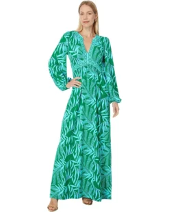 Lilly Pulitzer Wexlee Long Sleeve Maxi Dress | Dresses