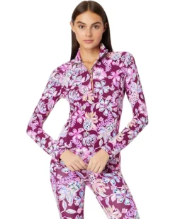 Lilly Pulitzer Justine Half Zip Upf 50+ | Coats & Outerwear