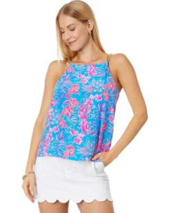 Lilly Pulitzer Joannah Silk Top | Shirts & Tops -Pulitzerly Store 81jqiNUDPXL. AC SR736920