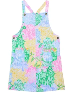 Lilly Pulitzer Kids Varney Overall Dress (Toddler/Little Kids/Big Kids) | Dresses