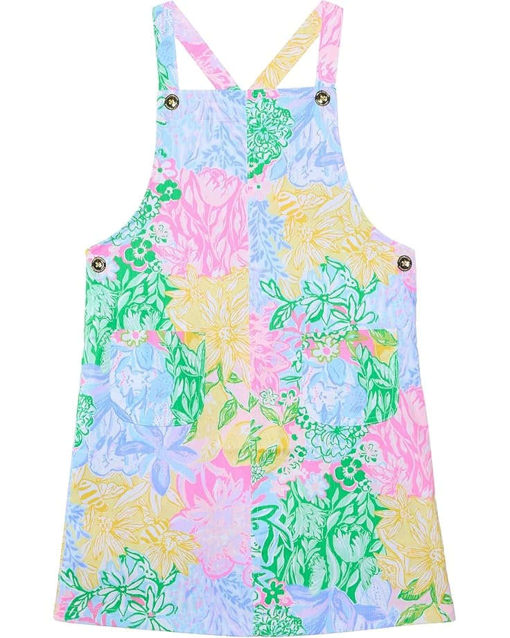 Lilly Pulitzer Kids Varney Overall Dress (Toddler/Little Kids/Big Kids) | Dresses 1 Lilly Pulitzer Kids Varney Overall Dress (Toddler/Little Kids/Big Kids) | Dresses