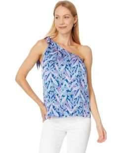 Lilly Pulitzer Bexler One Shoulder Top | Shirts & Tops