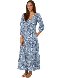 Lilly Pulitzer Deacon 3/4 Sleeve V-Neck | Dresses