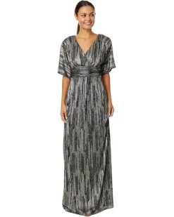 Lilly Pulitzer Parigi Elbow Sleeve Maxi | Dresses