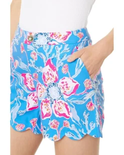 Lilly Pulitzer Buttercup Mid-Rise Shorts -Pulitzerly Store 81p7r0CURjL. AC SR736920