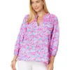 Lilly Pulitzer Lourdes 3/4 Sleeve Cotton | Shirts & Tops