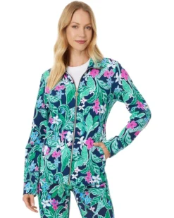 Lilly Pulitzer Leona Upf 50+ Zip-Up | Coats & Outerwear -Pulitzerly Store 81tS rfVJ L. AC SR736920